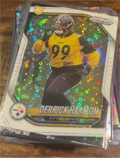 2025 Panini Prizm #368 Derrick Harmon — front