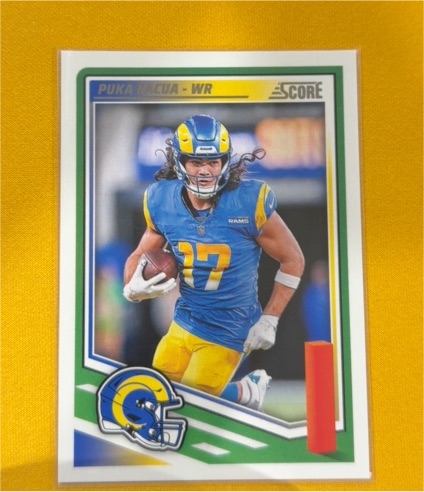 2025 Panini Score #120 Puka Nacua — front