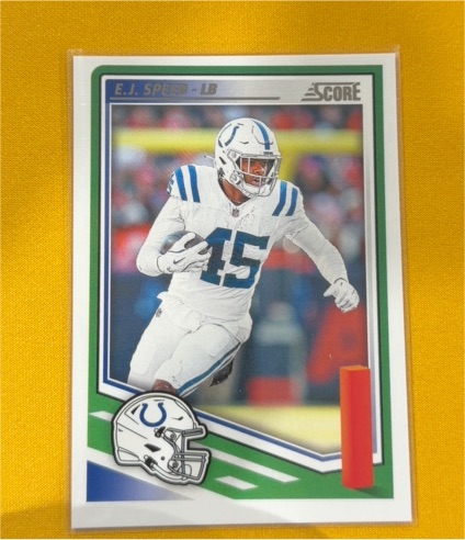 2025 Panini Score #48 E.J. Speed — front
