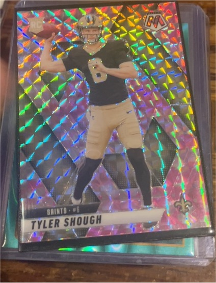 2025 Panini Mosaic #312 Tyler Shough — front