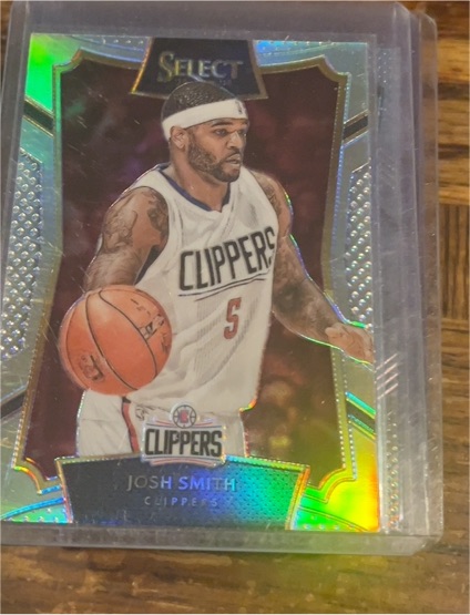 2015-16 Panini Select Concourse Silver Prizm #75 Josh Smith — front