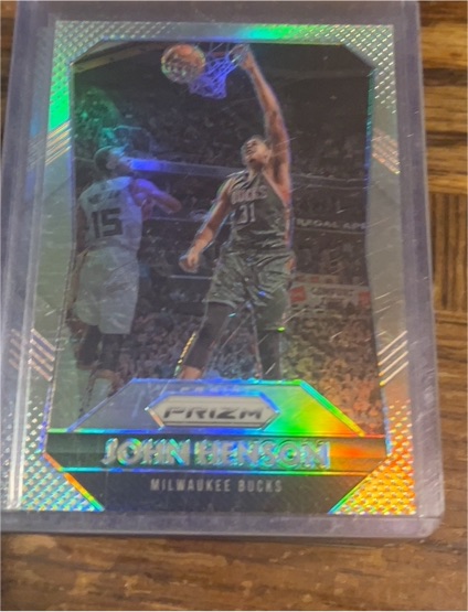 2015-16 Panini Prizm #47 John Henson — front