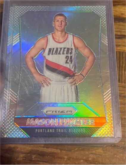 2015-16 Panini Prizm #139 Mason Plumlee — front