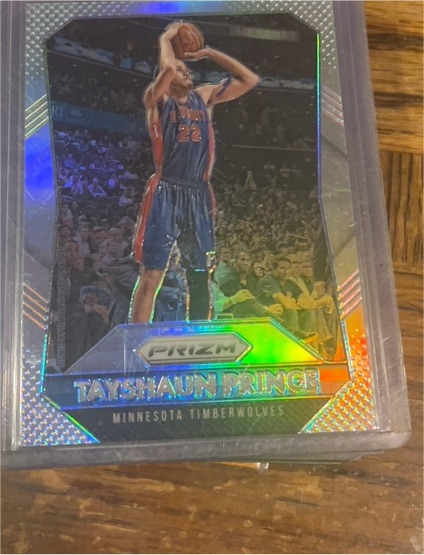 2015-16 Panini Prizm #187 Tayshaun Prince — front