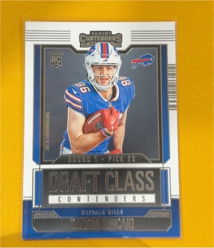 2023 Panini Contenders Draft Class Contenders #7 Dalton Kincaid — front
