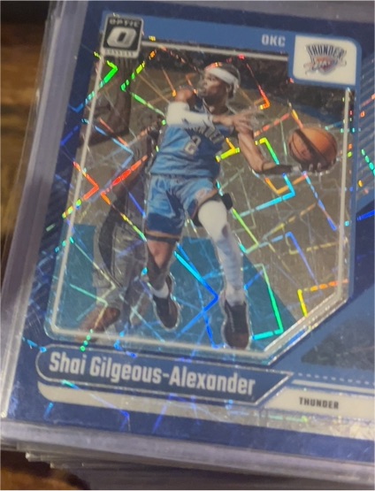2024-25 Panini Donruss Optic #127 Shai Gilgeous-Alexander — front