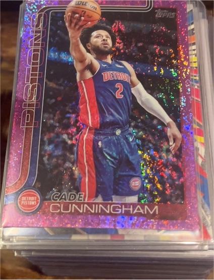 2025-26 Topps #40 Cade Cunningham — front