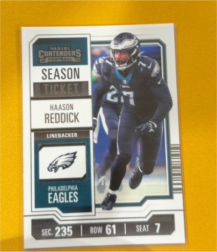 2023 Panini Contenders Season Ticket #80 Haason Reddick — front