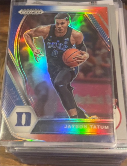 2021 Panini Prizm Draft Picks #61 Jayson Tatum — front