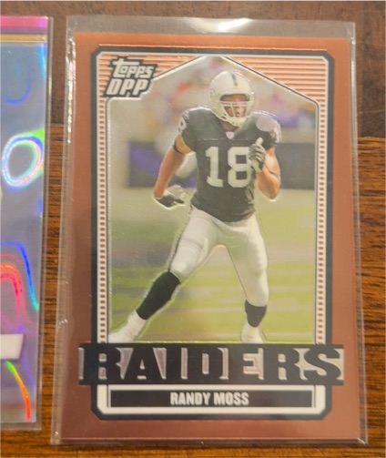 2007 Topps Draft Picks and Prospects #39 Randy Moss — front