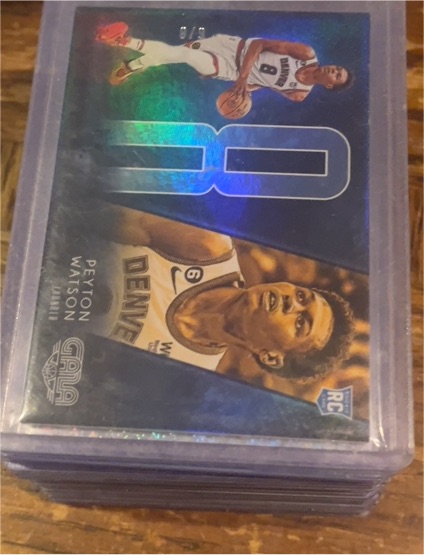 2021 Panini Illusions #8 Peyton Watson — front