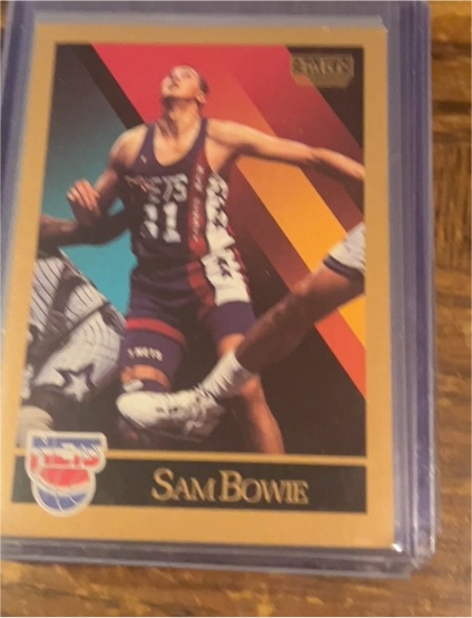1990-91 Skybox #177 Sam Bowie — front