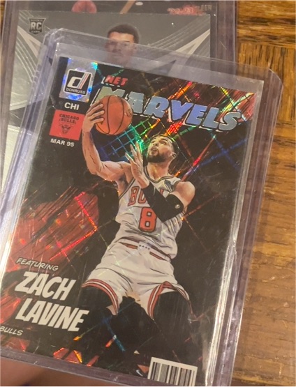 2022-23 Panini Donruss Net Marvels #20 Zach LaVine — front