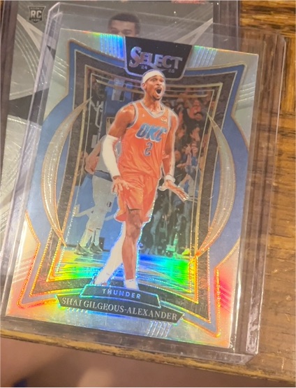 2024-25 Panini Select Concourse #36 Shai Gilgeous-Alexander Thunder — front