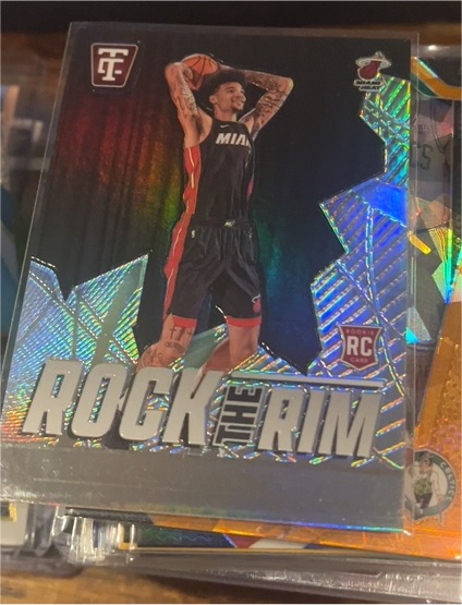 2024-25 Panini Totally Certified #17 Kel'el Ware Rock the Rim Mirror — front