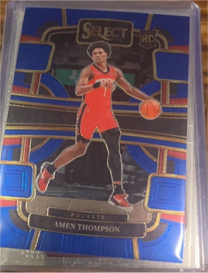 2023-24 Panini Select #96 Amen Thompson — front