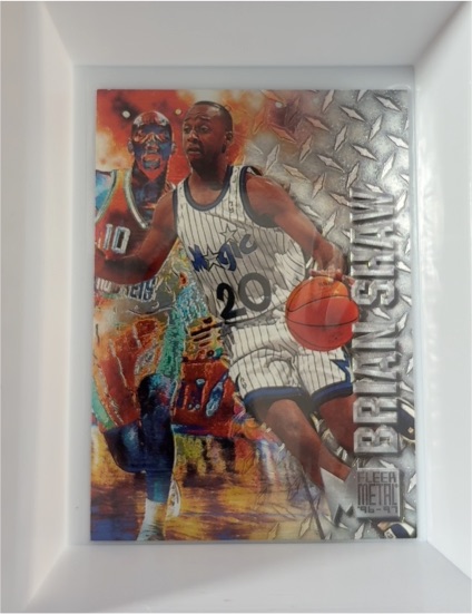 1996-97 Fleer Metal #71 Brian Shaw — front
