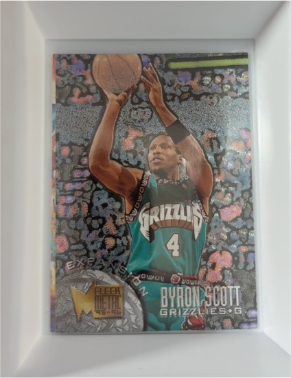 1995-96 Fleer Metal #206 Byron Scott — front