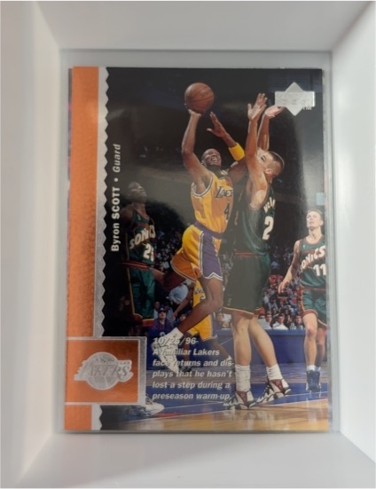 1996-97 Upper Deck #241 Byron Scott — front