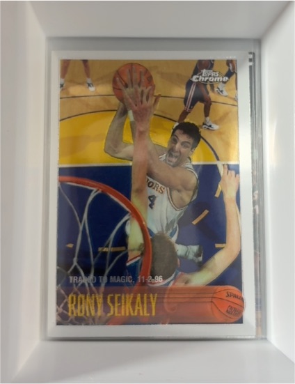 1996-97 Topps Chrome #115 Rony Seikaly — front