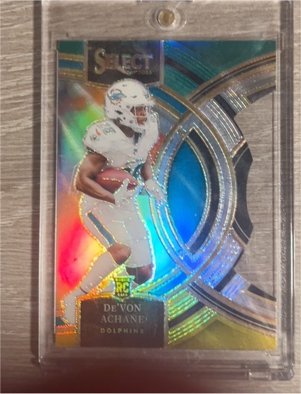 2023 Panini Select #176 De'Von Achane RC — front