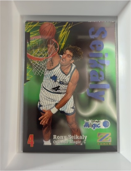 1997-98 SkyBox Z-Force #56 Rony Seikaly — front