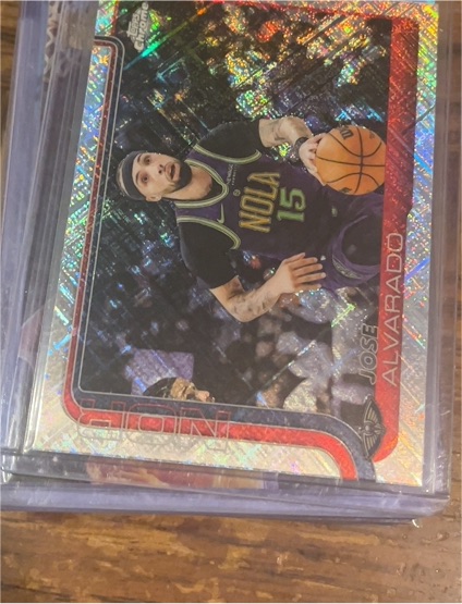 2025-26 Topps Chrome #144 Jose Alvarado — front