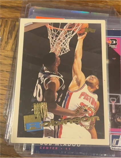 1995-96 Topps #283 David Robinson — front