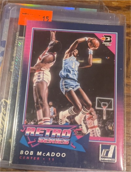 2017-18 Panini Donruss Retro Series #9 Bob McAdoo — front