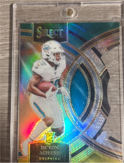 2023 Panini Select #176 De'Von Achane — front