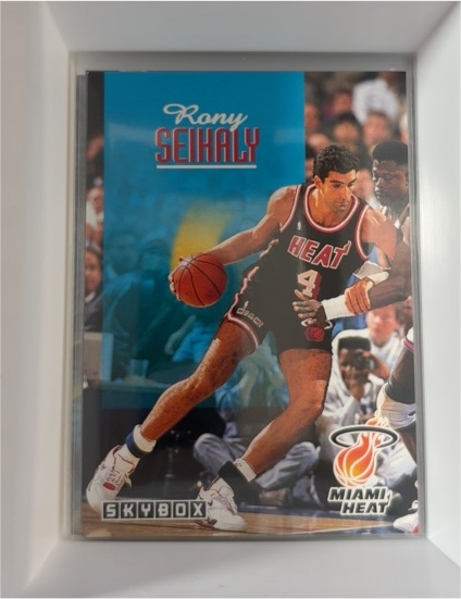 1992-93 Skybox #129 Rony Seikaly — front