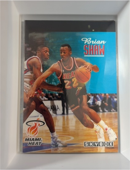 1992-93 Skybox #130 Brian Shaw — front