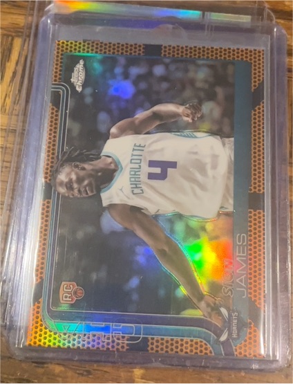 2025-26 Topps Chrome #283 Sion James — front