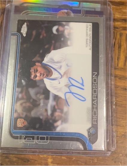 2025-26 Topps Chrome #TCAR-JR Jase Richardson — front