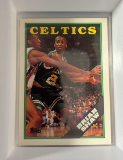 1992-93 Topps Archives #111 Brian Shaw Boston Celtics — front
