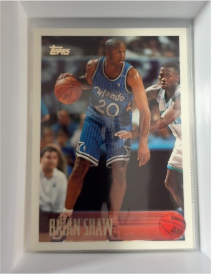 1996-97 Topps #204 Brian Shaw — front