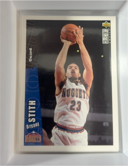 1996-97 Upper Deck Collector's Choice #238 Bryant Stith — front