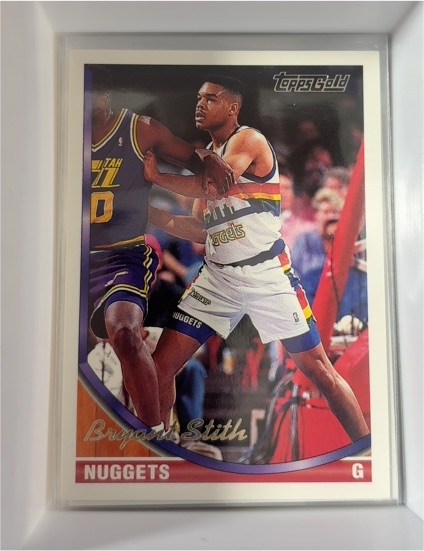 1993-94 Topps Gold #67 Bryant Stith — front