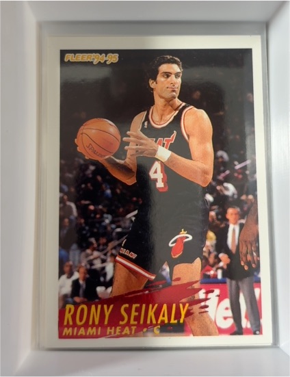 1994-95 Fleer #120 Rony Seikaly — front