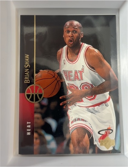 1994-95 Upper Deck #85 Brian Shaw — front