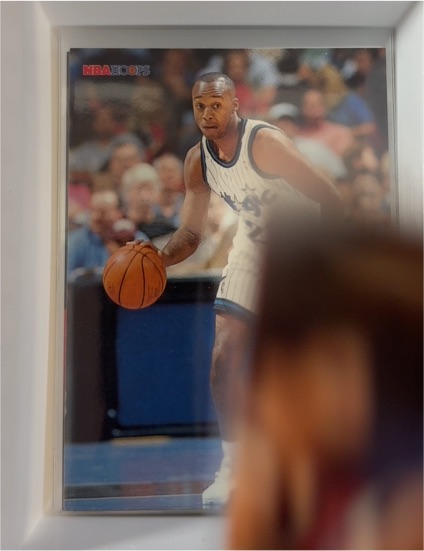 1996-97 NBA Hoops #112 Shaquille O'Neal — front