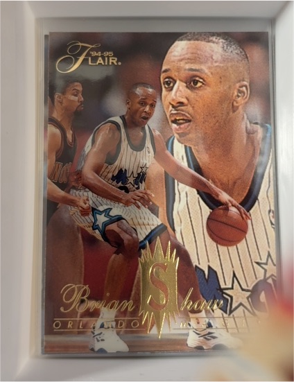 1994-95 Fleer Flair #278 Brian Shaw — front