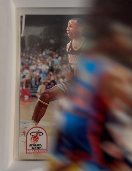 1991-92 NBA Hoops #287 Miami Heat — front