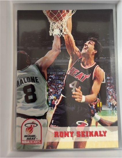 1993-94 NBA Hoops #116 Rony Seikaly — front