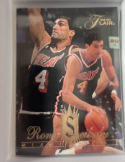 1994-95 Flair #81 Rony Seikaly — front