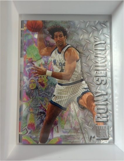 1996-97 Fleer Metal #198 Rony Seikaly — front