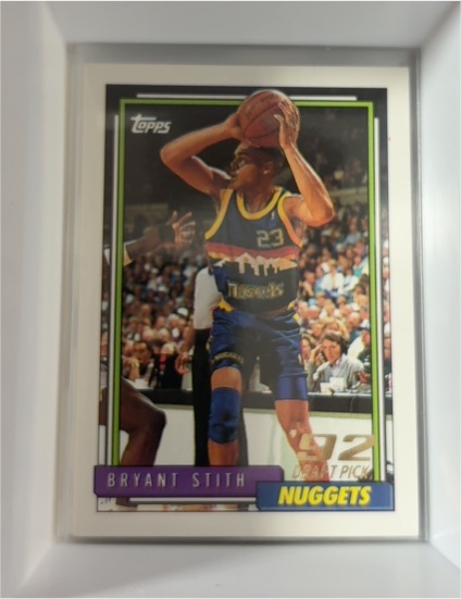 1992-93 Topps #341 Bryant Stith — front