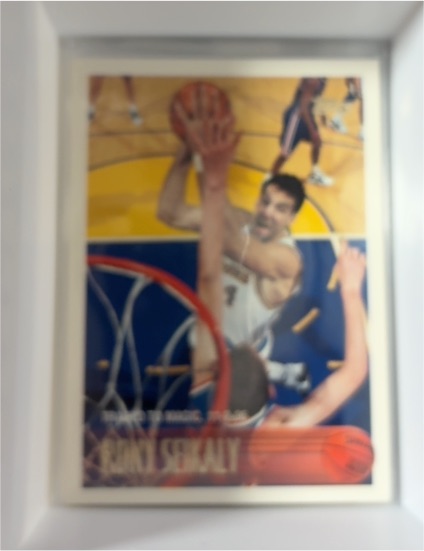 1996-97 Topps #115 Rony Seikaly — front