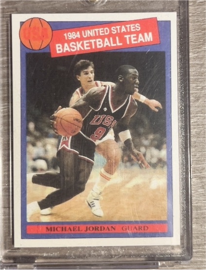 1984 United States Basketball Team #2 Michael Jordan — front