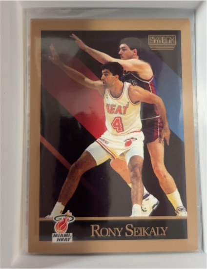 1990-91 SkyBox #151 Rony Seikaly — front